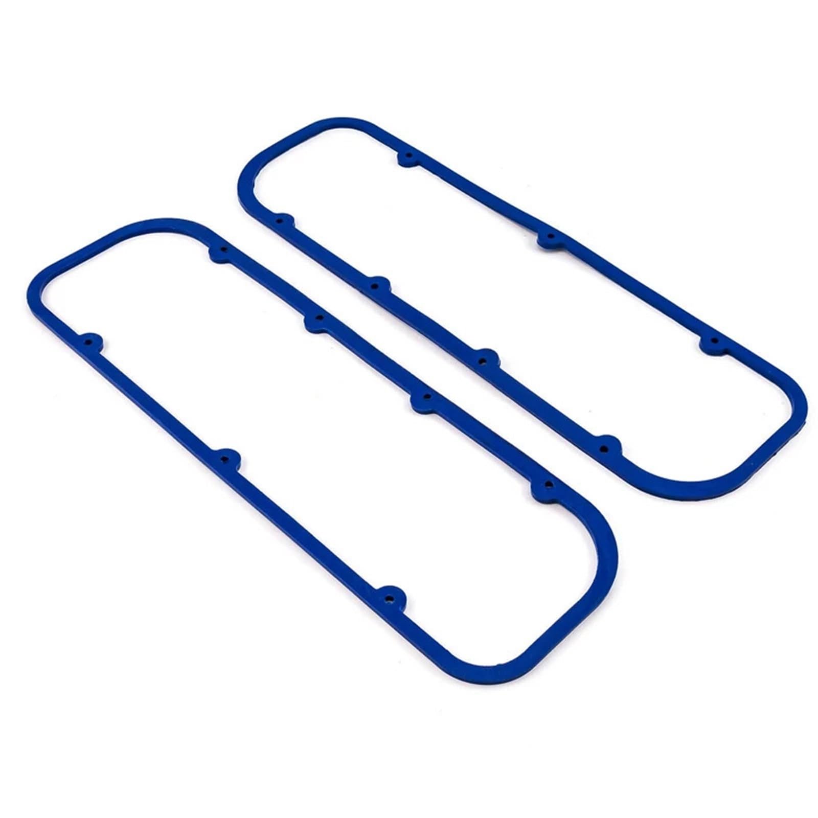 Termostat 2 szt. uszczelka pokrywy zaworów silnika pasująca do Chevroleta Chevy BBC 396 427 454 472 502 niebieska guma