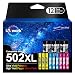 Produktbild Uniwork 502XL Multipack Druckerpatronen Kompatibel für Epson 502 XL Patronen für Epson Workforce WF-2860 WF-2865 WF-2880 Expression Home XP-5100 XP5100 XP-5105 XP5105 XP-5150 (12er-Pack)