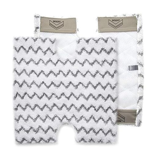 BIHARNT 2 Pack Replacement Steaming Mop Pads for Shark Lift-Away & Genius Steam Mop S3973 S5004Q S3973D S5001 S5002 S5003 S5003D S6001 S6002 S6003 Part # XTP184 & P184WQ