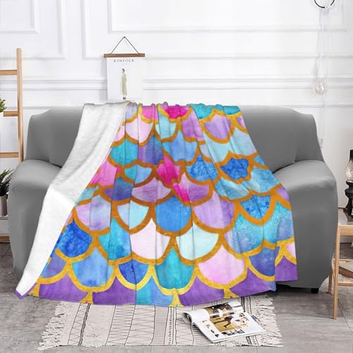 Couverture de lit de luxe en microfibre de flanelle épaisse Colorful Rainbow - 4