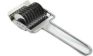 Lautechco 家庭用手動ミニ パスタマシンプレス機 パスタメーカー製麺機 ステンレス製