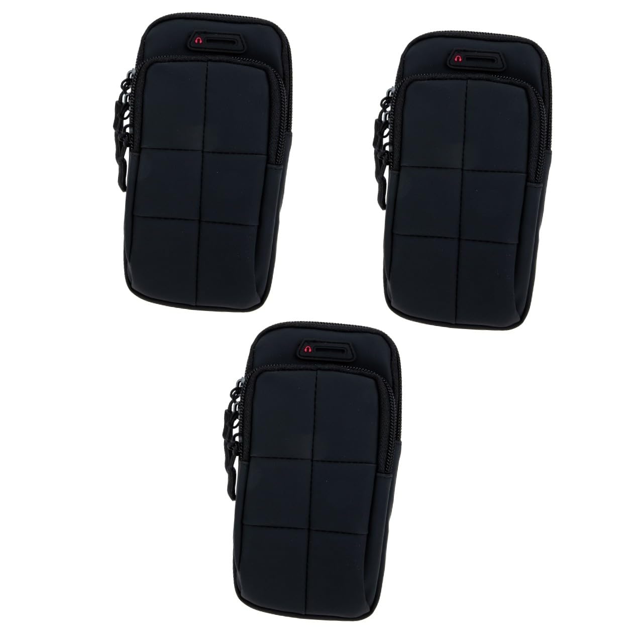 UPKOCH 3pezzi Armband Per Smartphone Elastico Per Attività Sportive Custodia Leggera Per Telefono Da Braccio Design Pratico e Comfortevolper Esercizi All Aperto Adatto Tutti Modelli Di