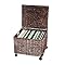 Amazon.com: Trademark Innovations Rolling File Box Wicker File Cabinet ...