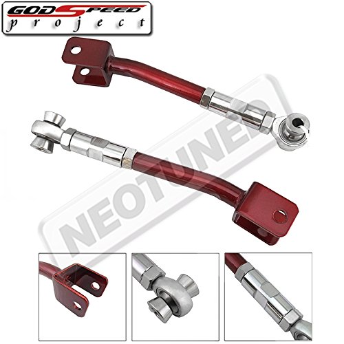 Godspeed For 03-08 350Z Z33 03-06 G35 Front+Rear Upper Camber Arm Alignment Set #TOP5
