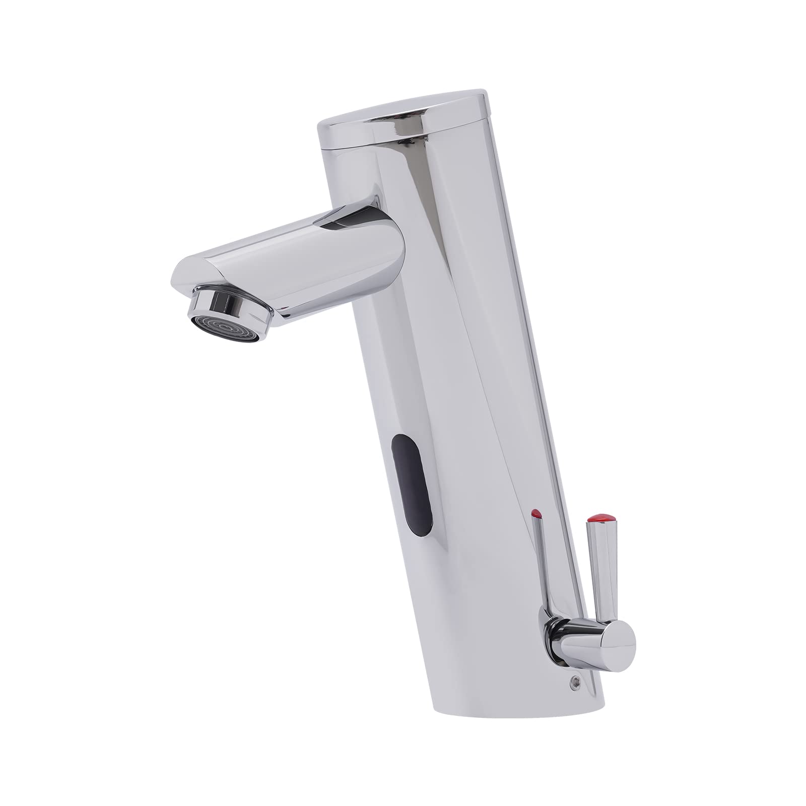 Robinet à capteur automatique pour lavabo de salle de bain Robinet de lavabo automatique Lavabo à main Mitigeur de salle de bain à piles