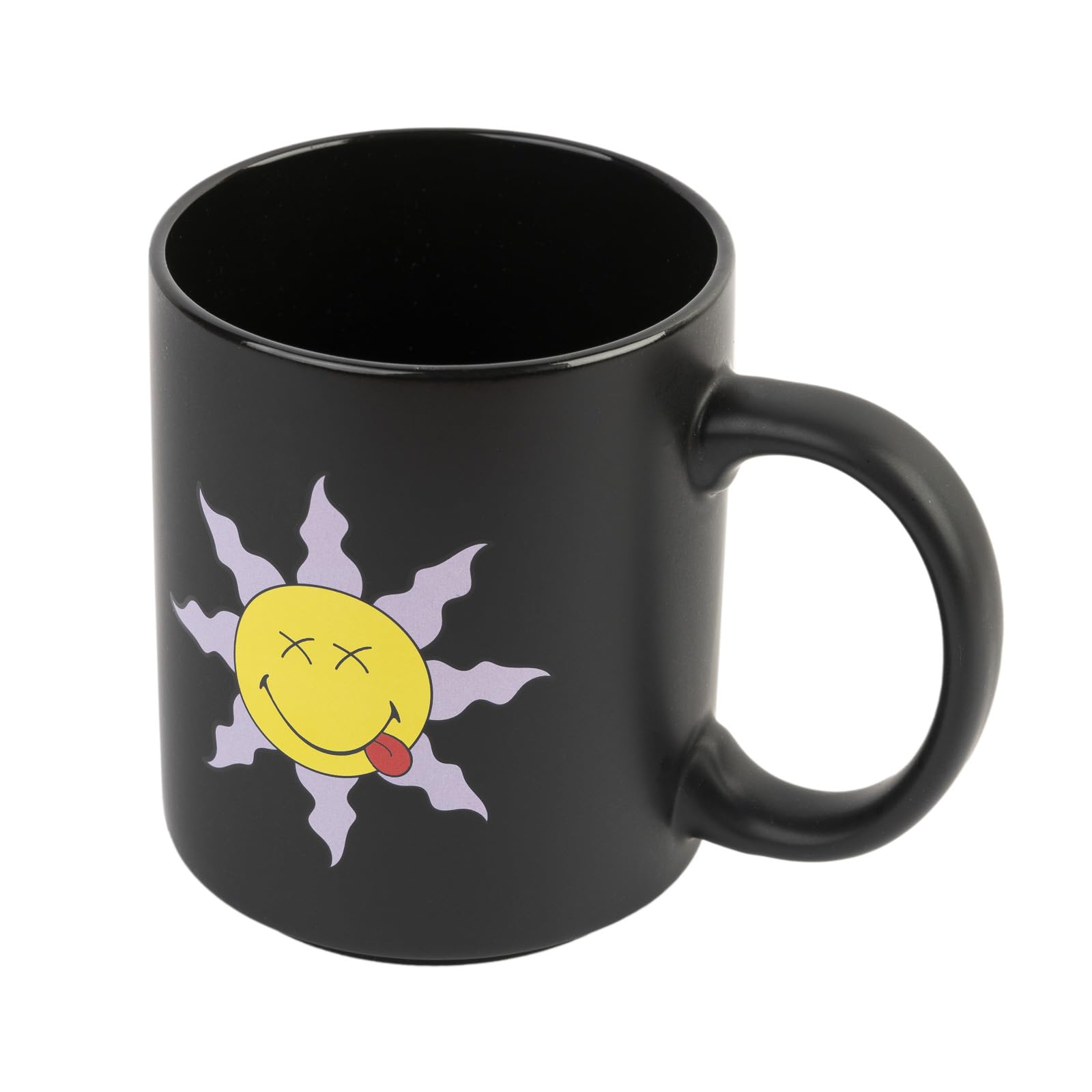 Grupo Erik Tasse Kaffeetasse Smiley Comics Black - Kaffeebecher - Teetasse Größe 9,5 cm x 8 cm - Fassungsvermögen 350 ml - Offizielles… – Ansicht 2