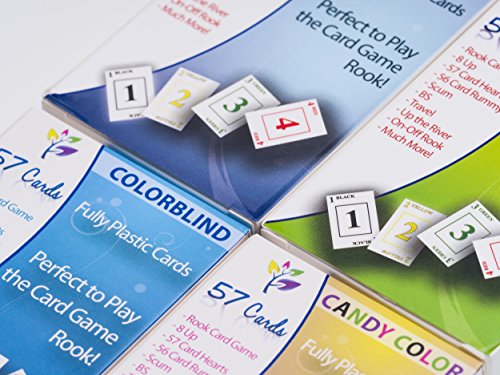 Cartas de plástico variedad 4 pack miniatura 2
