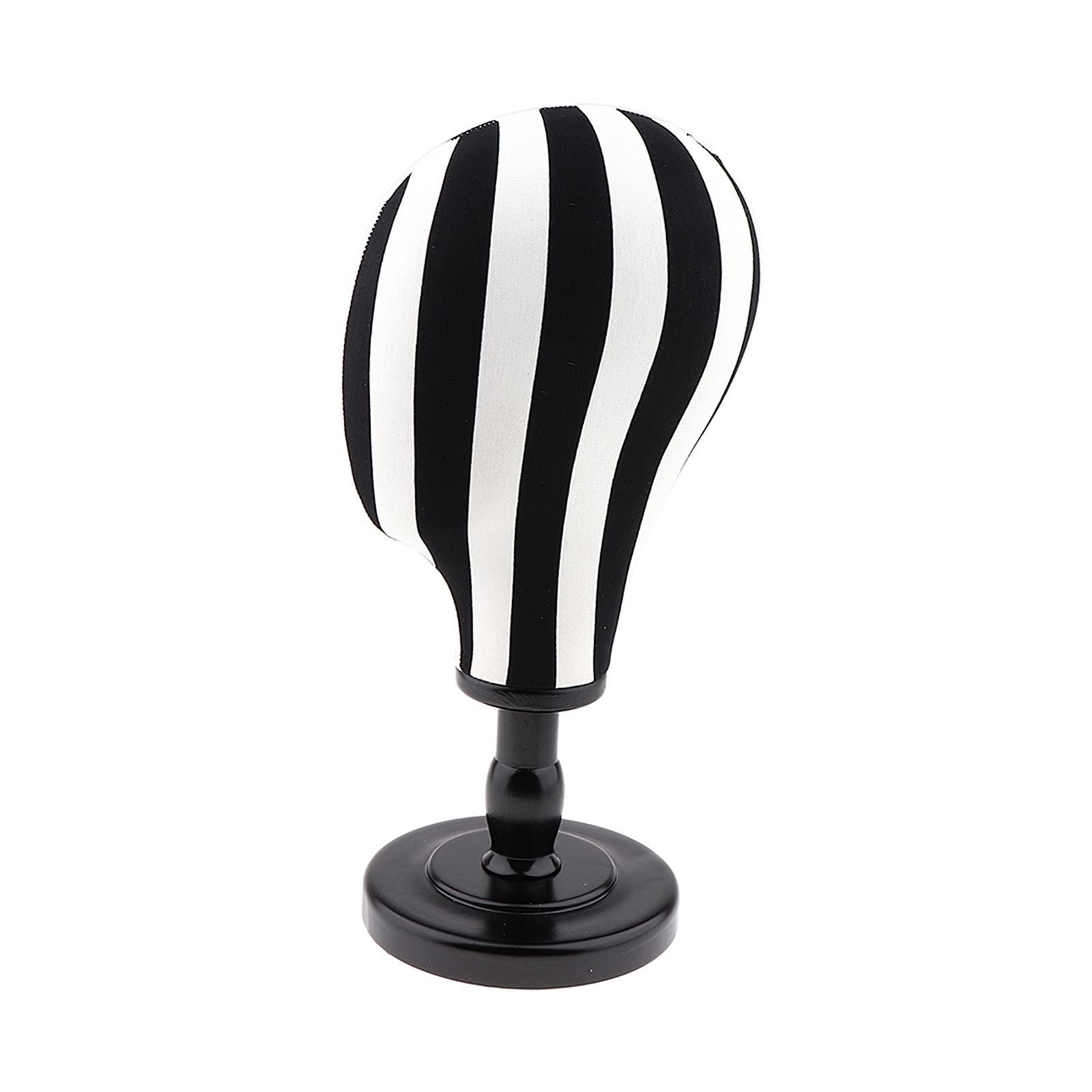 Perückenkopf Freestand Perücken Schaufensterpuppe, Perücken, die Styling-Hut-Display-Halter-Ständer mit hölzernem Support-Rack herstellen