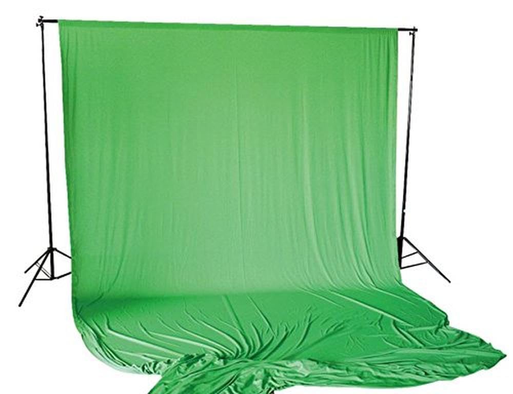 Bresser BR D27 Système de Fond Noir 260 x 300 cm | Bresser BR D27 support de fond 260 cm de haut et 300 cm de large
