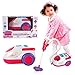 Cido Toy Vacuum Cleaner Pretend Play Housekeeping Clean up Toy Vacuum Cleaner with Real Suction For kids Ages 3 and Up P