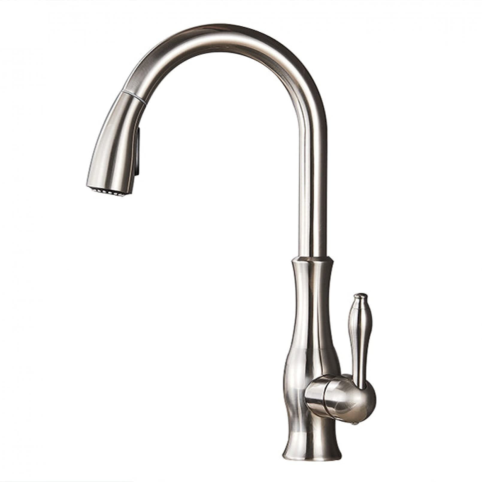 Kitchen Faucets for Sink，Pull Out Sprayer Swivel Spout Sink 360 Degree Rotation Hot and Cold Water Mixer Tap,Chrome