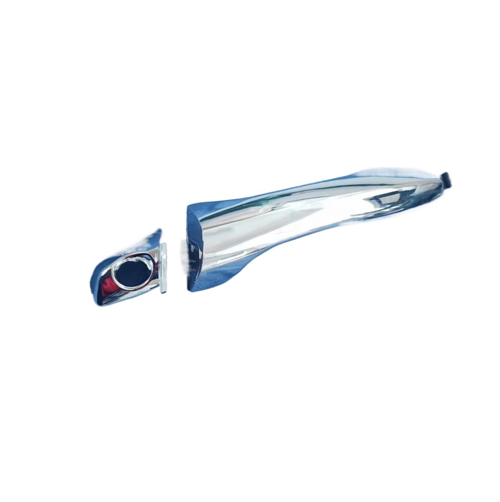 for Hyundai for Santa Fe 2013-2016 Exterior Door Handle Front Left & Right Chrome Car Exterior Door Handle(Front Left)