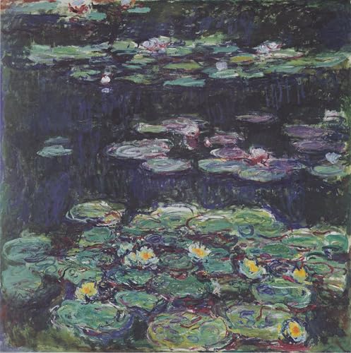 Lienzo de Seerosen de Monet 60x90cm para dar vida a las paredes de tu salón u oficina