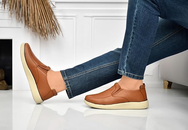 Image of HEALTH FIT Super Comfortable & Breathable Soft Sole Ultra-Lightweight Shoes Everyday Stylish & Durable Classic Design Shoe for Men's 1732