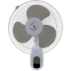 Wallapop Ventilador Ventilador / Circulador de aire mural + Mando Cornwall 40cm / 1900 m³/h (16WF)