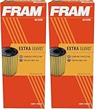 Fram Extra Guard CH6847, 10K Mile Change Interval Cartridge Oil Filter (Pack of 2)