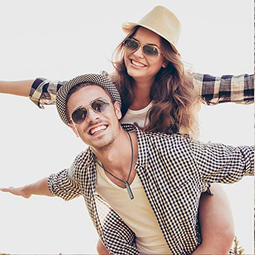 LOLIAS 2pcs Stainless Steel Stick Bar Necklace Set for Men Women Cool Unisex Twisted Cube Bar Vertical Cuboid Stick Pendant Chain Necklace3