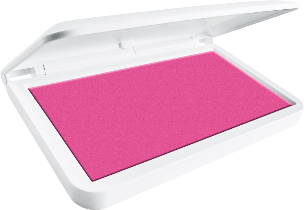 COLOP Make 2 - Tampon encreur rose brillant - 70 x 110 mm - Pour tampon manuel traditionnel et tampon créatif