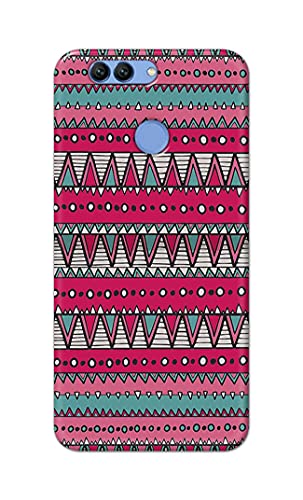 Image of PRINTFIDAA Printed Hard Back Cover Case for Huawei Nova 2 Plus | Huawei Nova 2+ Back Cover (Geometric Vintage Pattern) -1803