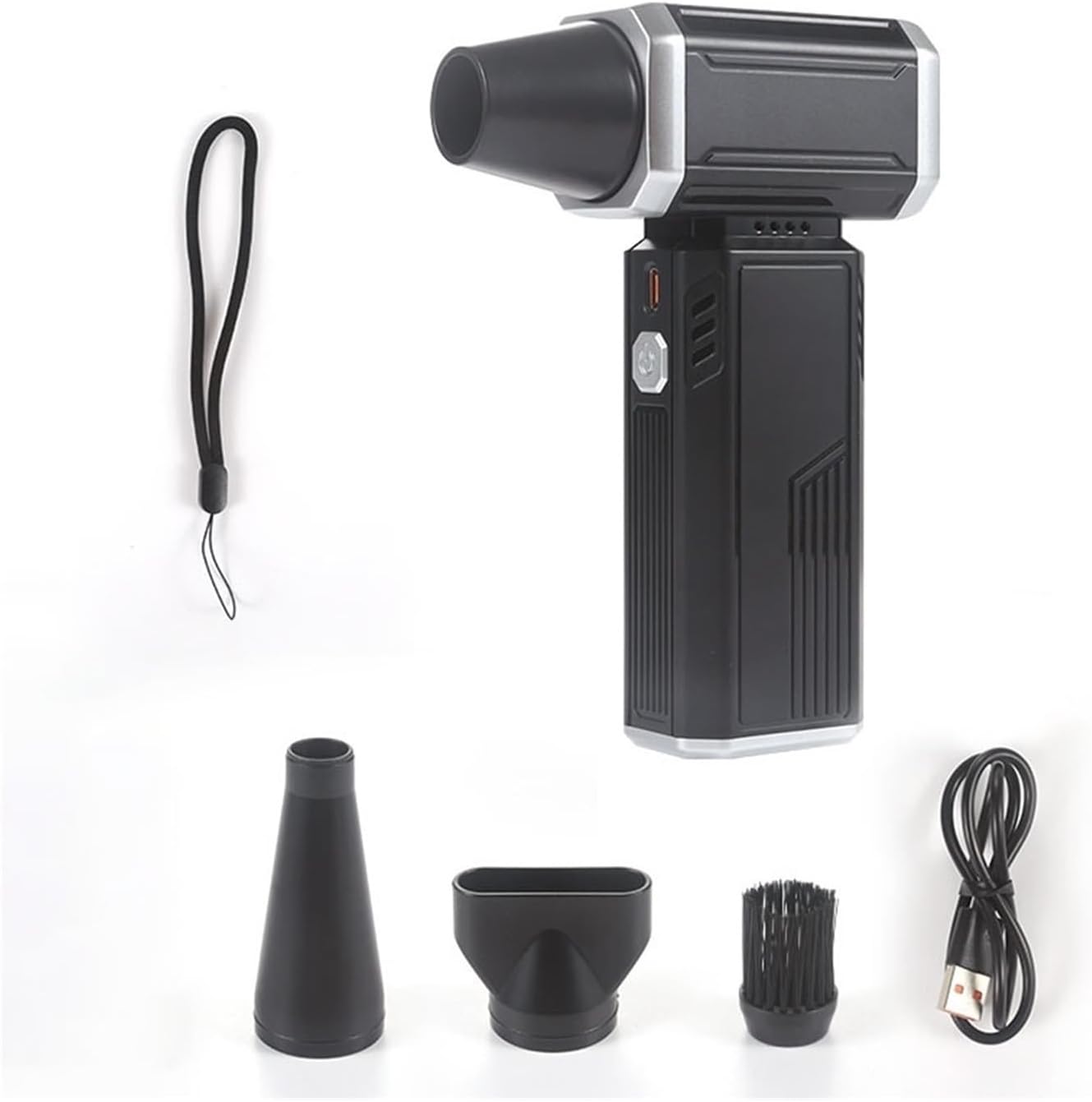 ターボファン ブラシレスヘアドライヤー パワフルターボジェットファン キャンプ用