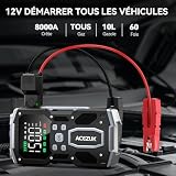 ACEZUK booster batterie 12 V 9000 A avec compresseur d’air photo 2