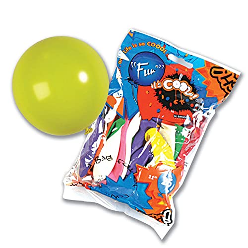 Fun® Its Cool Assorted Colors Standard Balloon 11 inch - Pack of 25