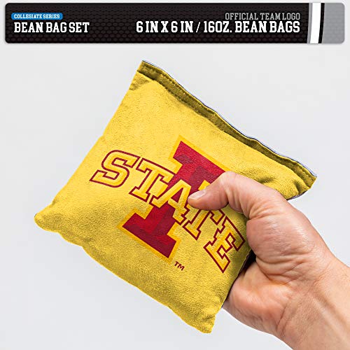 Image of NCAA College Dual Sided Bean Bags by Wild Sports, 8 Count, Premium Toss Bags for Cornhole Set - Great for Tailgates, Outdoors, Backyard