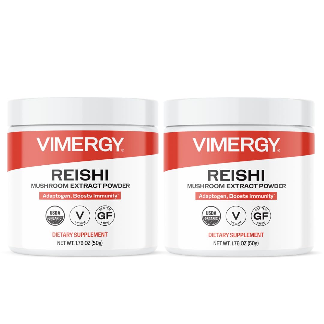 Reishi Mushroom Powder, Organic Superfood Adaptogen*, 1 Month Supply — Amazon image 7