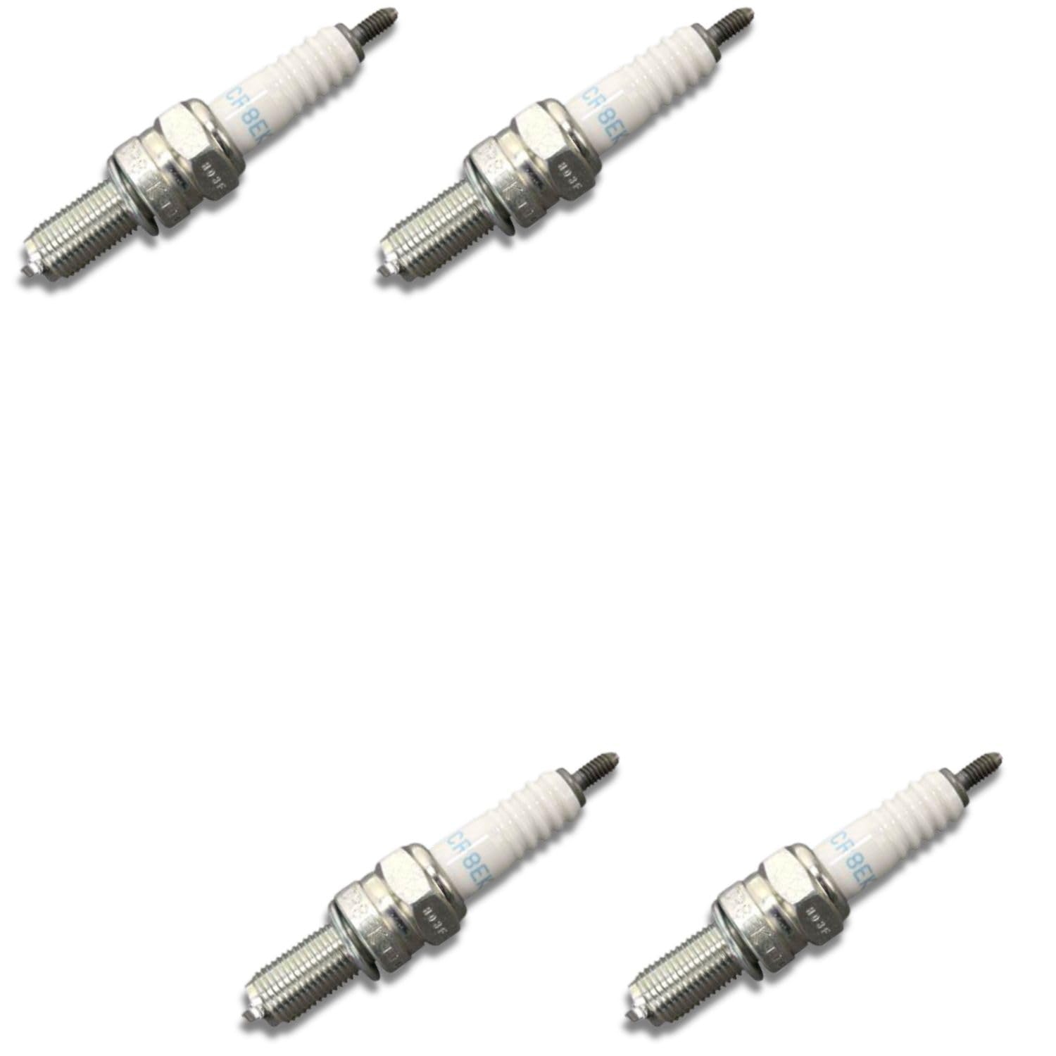 Set di 4 candele compatibili con CAGIVA XTRA-RAPTOR 1000 2000-2004