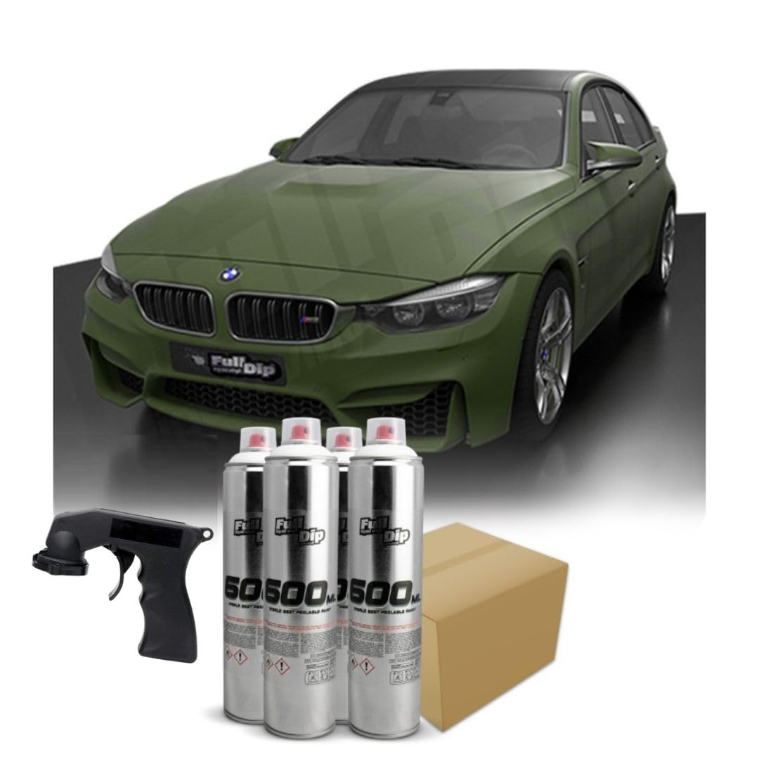 Plasti Dip AutoFullCar Spray Full Dip Negro Mate 400 Ml