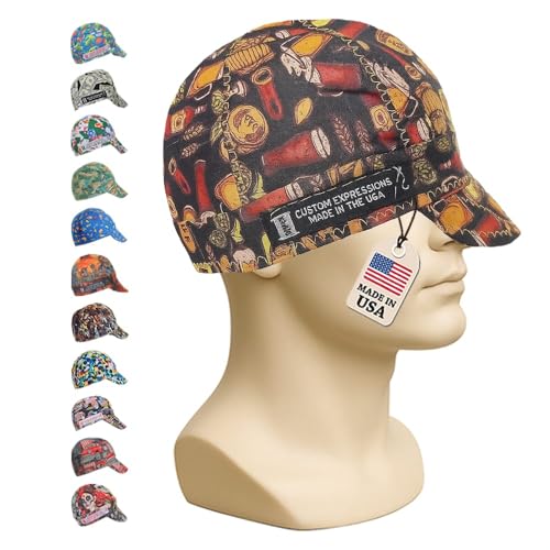 Custom Expressions Handmade Welders Cap for Men - 100%...