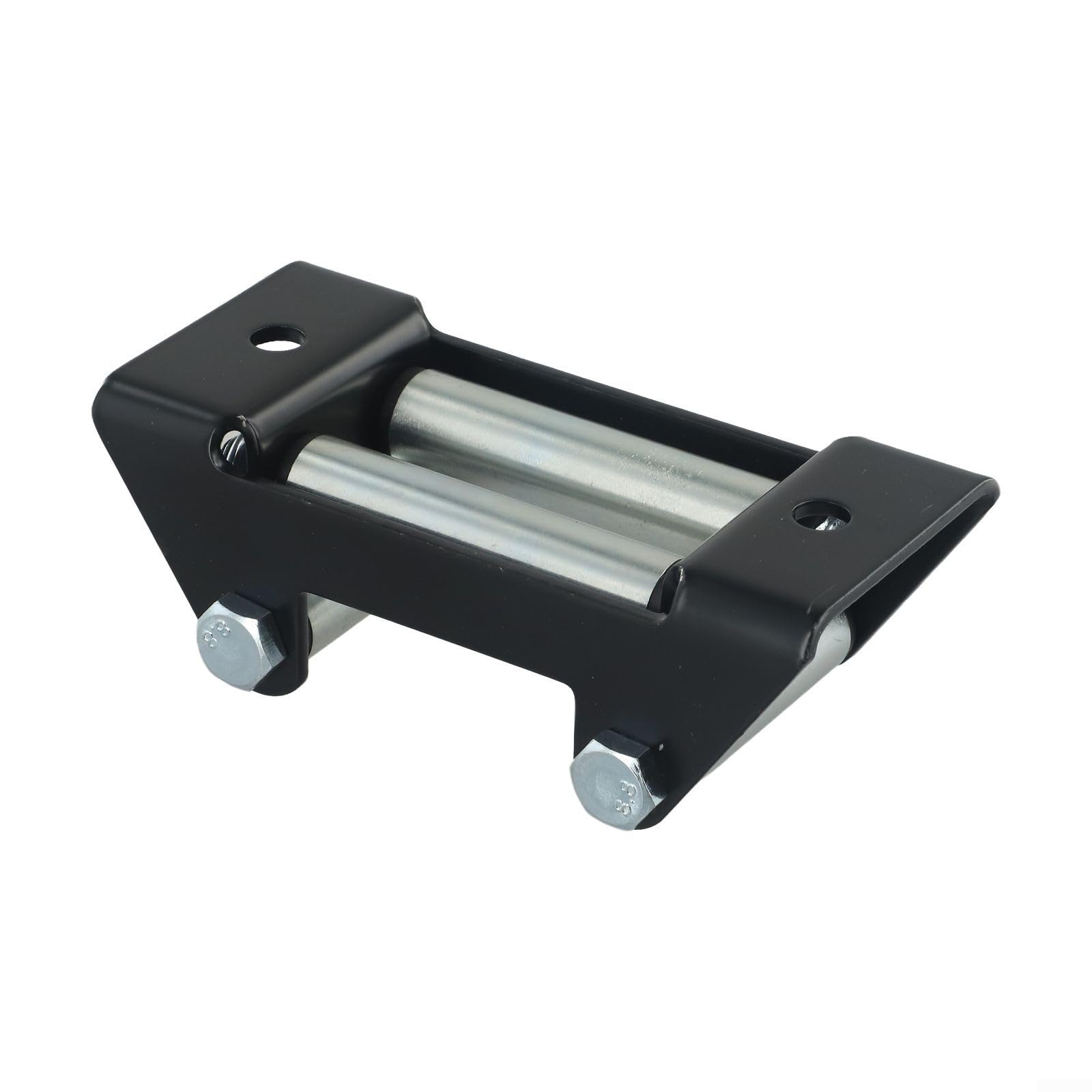 Guida a rullo per verricello, per passacavo in acciaio a 4 vie compatibile con ATV, con bullone da 907,2 kg, per recupero fuoristrada, resistente costruzione di cavi Utv (2041,2 kg)
