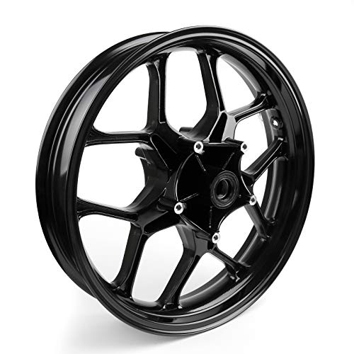 Areyourshop Motorcycle Front Wheel Rim 17\" For Yamaha YZF R1 2015 2016 2017 Black - Thumbnail 2
