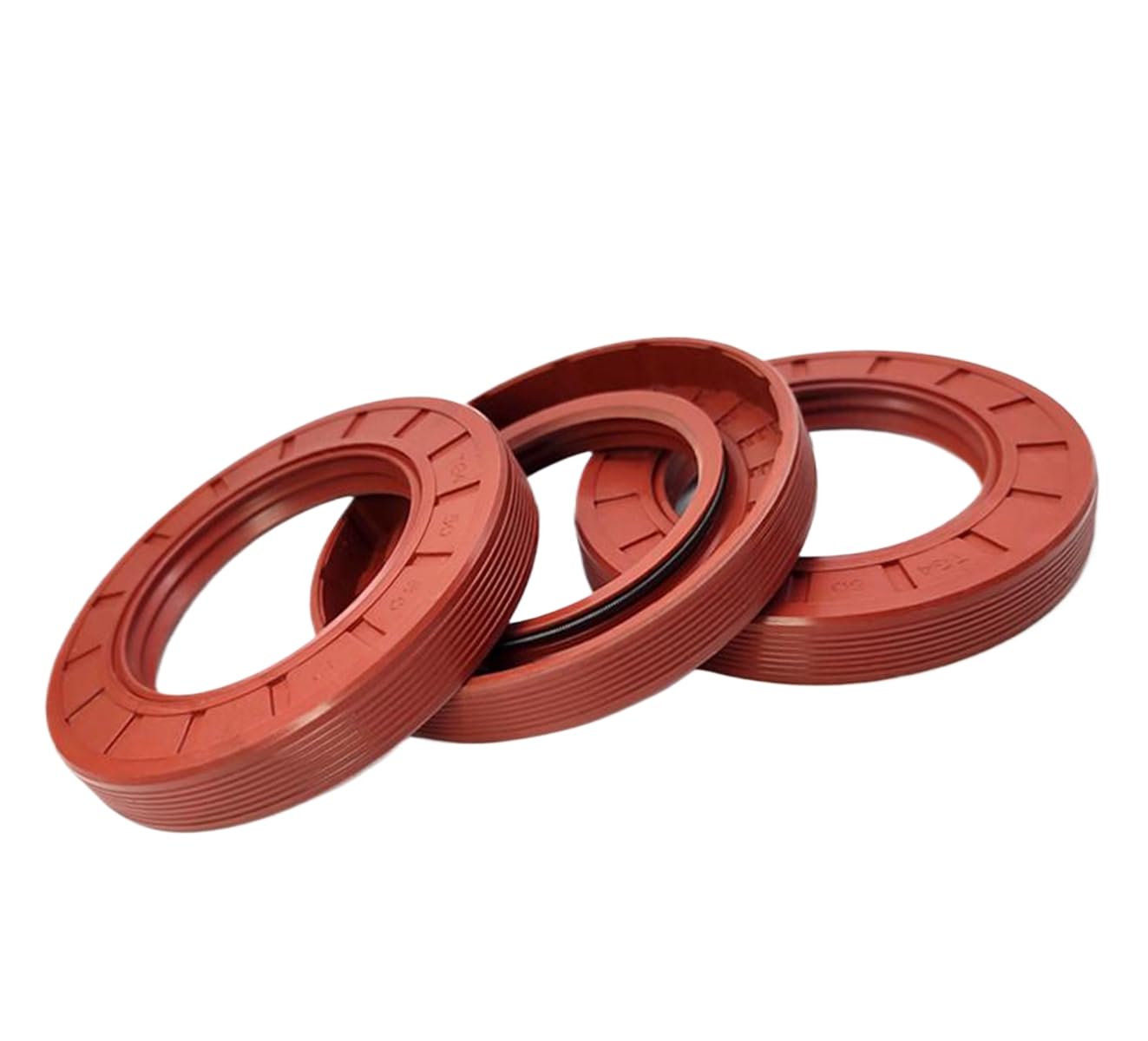 2 Stück TG4 Skelett-Öldichtung, Viton, 12 x 32 x 7 mm, 12 mm ID, 7 mm Breite
