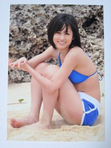 Amazon.co.jp: 【前田敦子】特典L版生写真②青色ビキニ姿 : おもちゃ