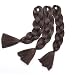 24"(60cm) Pelo Sintético para Hacer Trenzas Africanas Extensiones de Cabello Se Ve...
