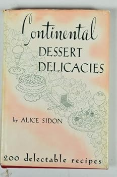 Hardcover Continental Dessert Delicacies Book