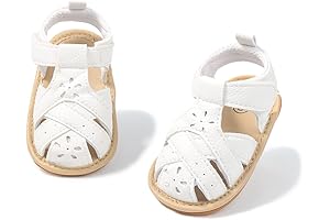 Infant Baby Girl Boy Sandals Summer Outdoor Casual Beach Shoes with Flower Bowknot