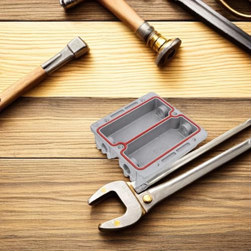 Culata de compresor de aire de aluminio repuesto compatible con cubierta de refrigeración 6