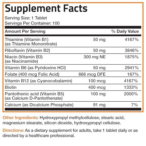 Bronson Super B Vitamin Complex