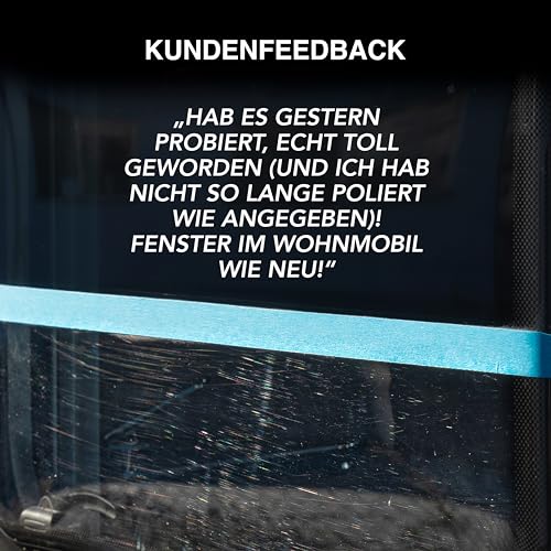 Acrylglas Politur Set für Wohnwagenfenster und Inneneinrichtung