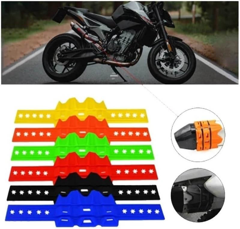 Universal Exhaust Muffler Silencer Protector Guard Motorcycle for SX EXC for Suzuki DRZ RM RMZ for Ya&maha WR YZ 250F 450F Heat Shield Wraps