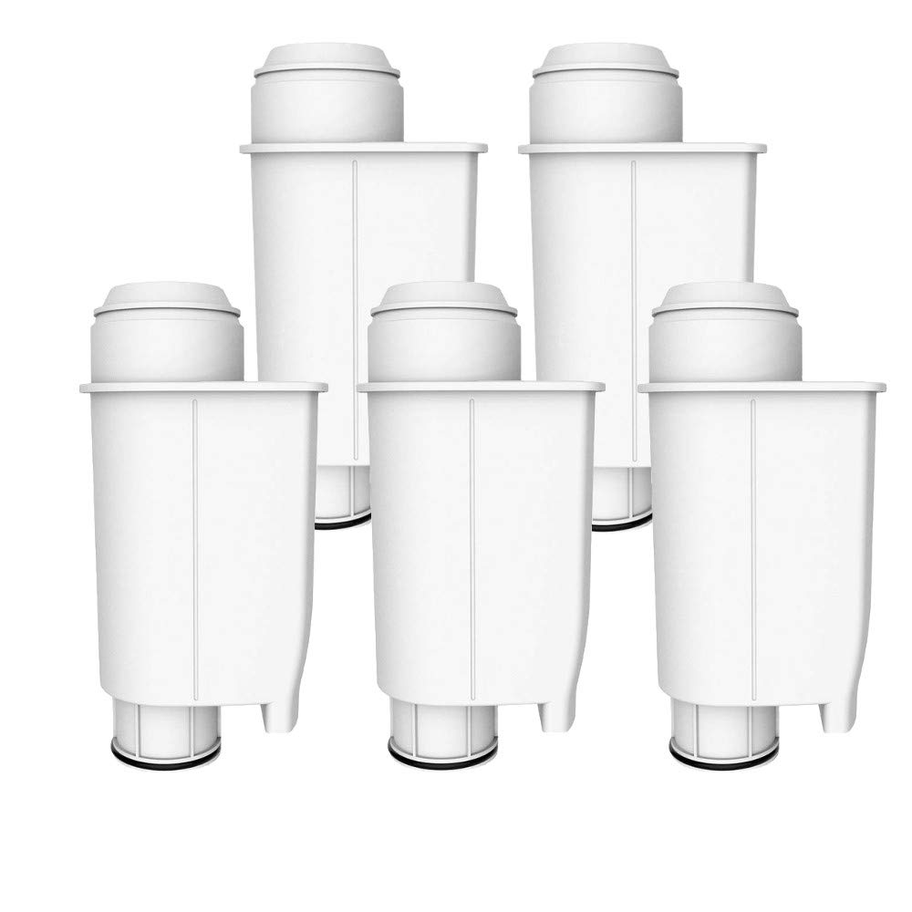 Trade-Shop Lot de 5 cartouches filtrantes de rechange pour filtre à eau Philips Saeco RI9585 RI9743 RI9833 RI9836 RI9837 RI9943 Philips Saeco Xsmall HD8743 SUP033R