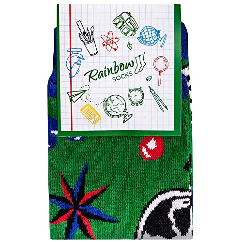 Chaussettes pour les enfants avec motifs scolaires pour égayer les journées d'école