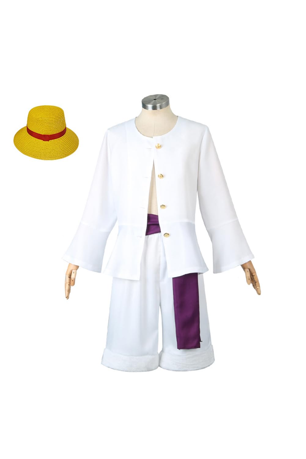 Daiendi One Piece Cosplay Luffy Cosplay Costume Nika Form Gear 5 Men's Women's Outfits Gomu Halloween Carnival Suit