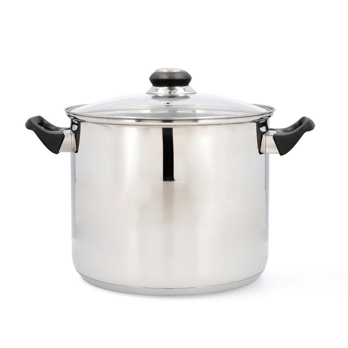 Quid Grau Habitat Kochtopf, Edelstahl, 22 X 18 Cm, Stahl