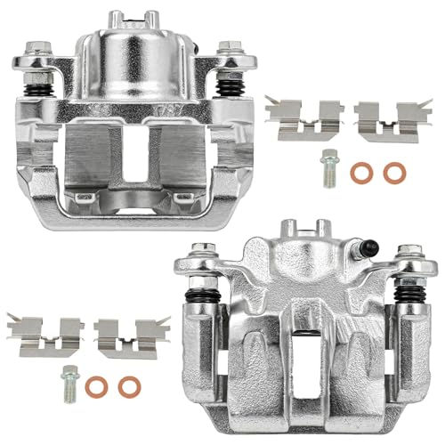 Image of SCITOO Rear Brake Caliper With Bracket 19B2928, 19B2929 Compatible For Honda Odyssey 2005-2010