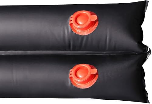 Buffalo Blizzard Bolsas de agua negras de doble cámara de 8 pies de largo  Paquete de 10  Material de vinilo resistente de calibre 22  Asegura la