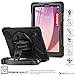 TECHGEAR X-Case Case for Lenovo Lenovo Tab M8 4th Gen 2023 (8.0") TB300 / TB300FU / TB300XU Tough Rugged HEAVY DUTY Armour Shockproof 360 Rotating Stand, Hand and Shoulder Strap Case