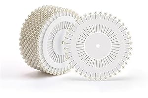 240 Piece Christmas-Themed Pearl Head Pins